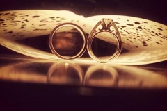 عکس حلقه های عروس و داماد