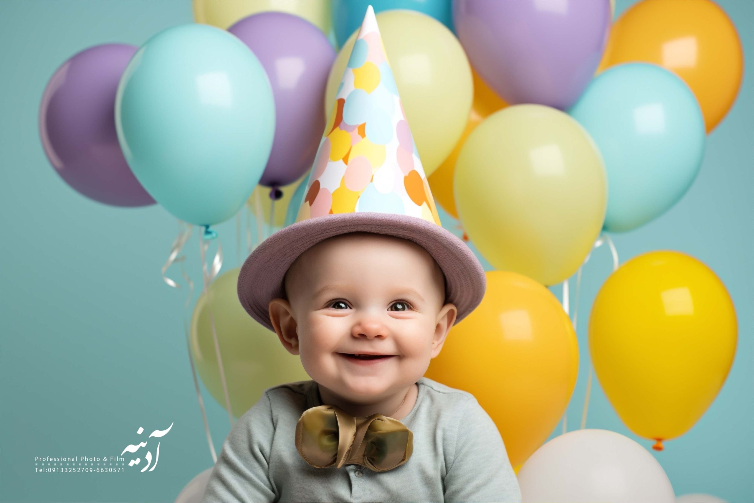 بهترین عکاسی تولد تولد در اصفهان