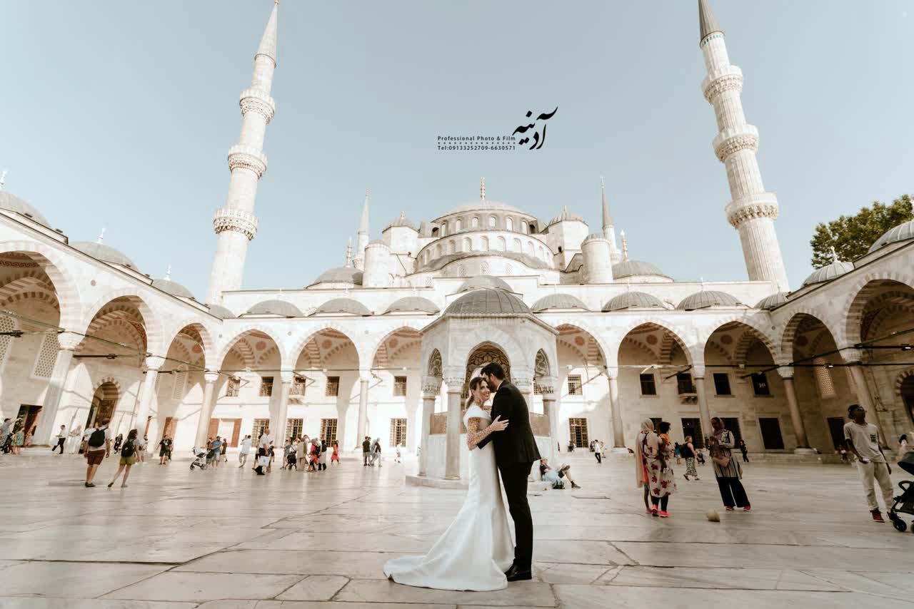 عکاسی و فیلمبرداری عروس داماد در استانبول