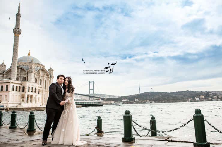 فیلمبرداری و عکاسی عروس داماد در ترکیه
